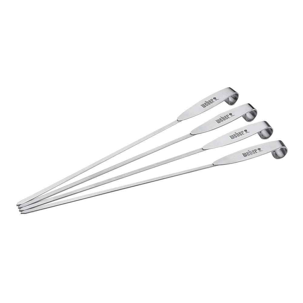 Weber 7618 Skewer Set, Stainless Steel Head
