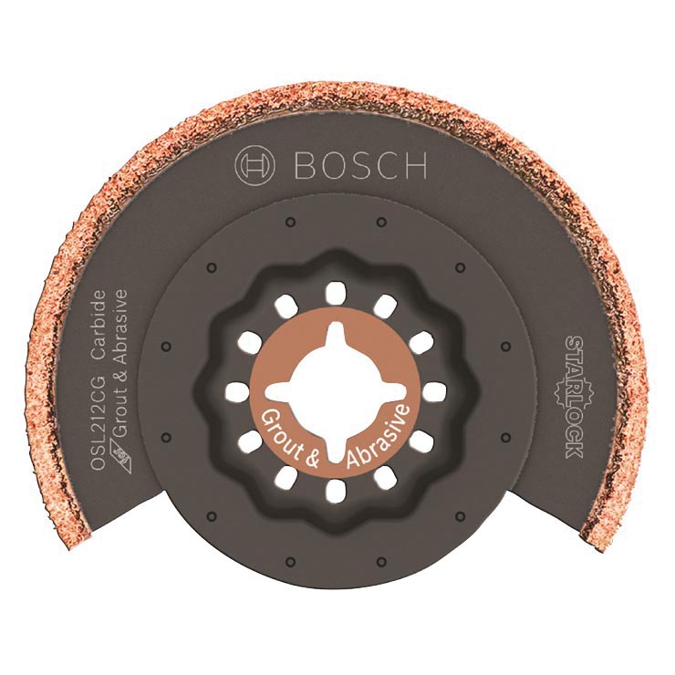 Bosch Starlock OSL212CG Oscillating Blade, 2-1/2 in, Carbide