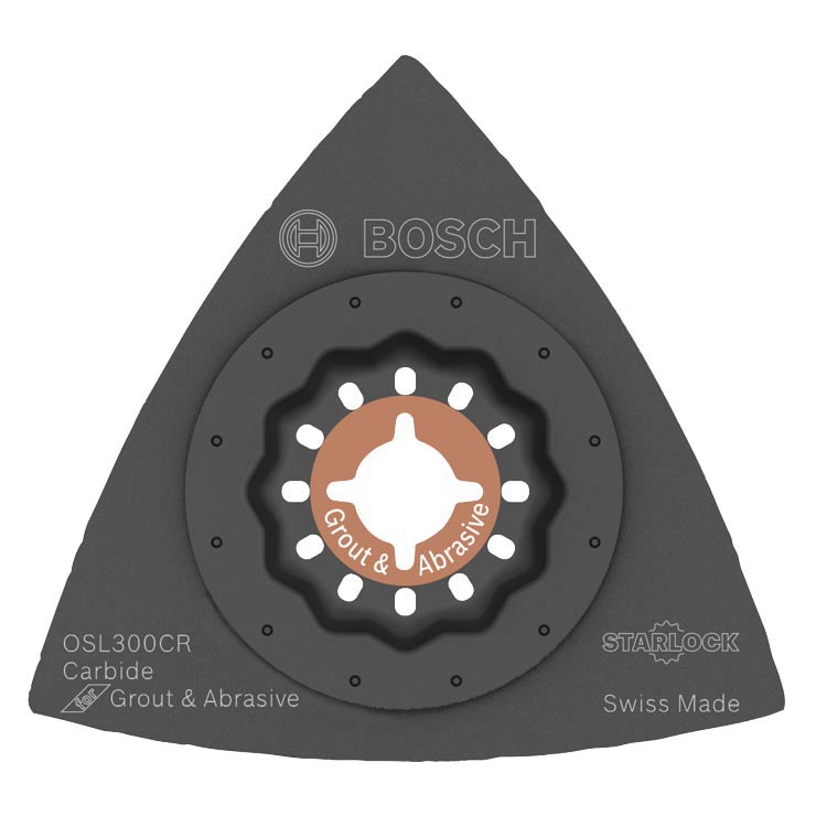 Bosch Starlock OSL300CR Oscillating Blade, 3 in, Carbide