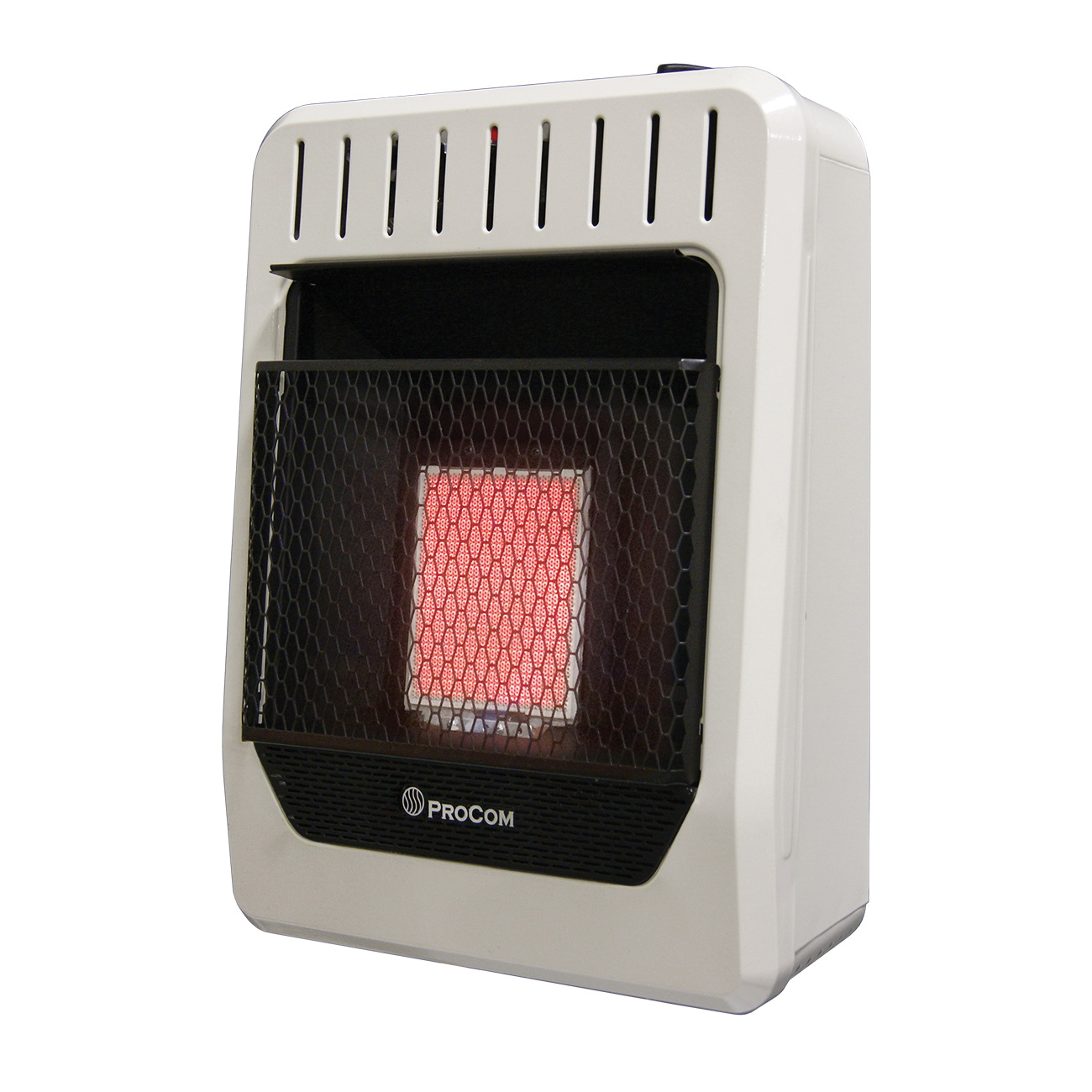 Procom Heating MN1PHG Ventless Heater, Natural Gas, 10,000 Btu, 500 sq-ft Heating Area, 99.9 % Efficiency