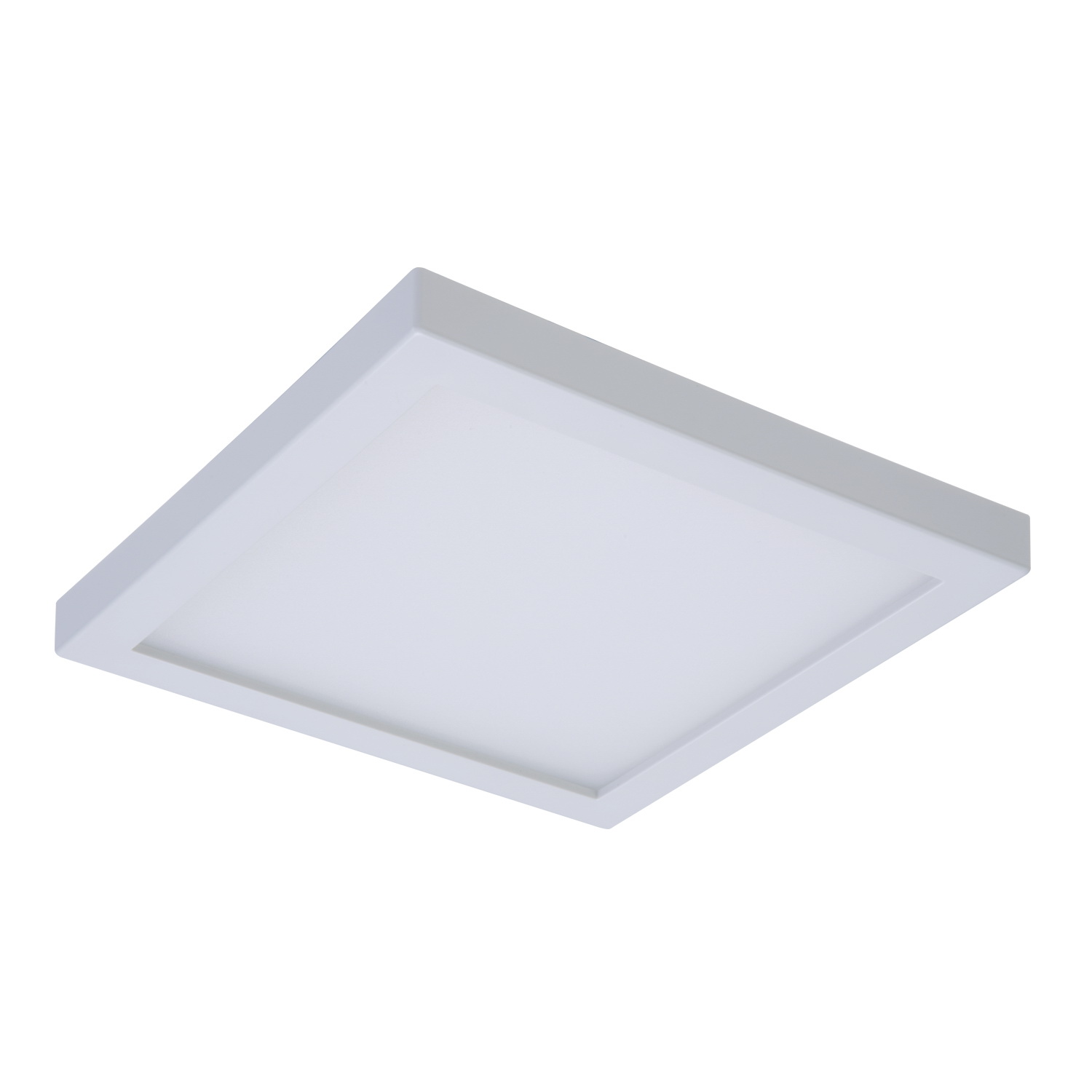 Halo SMD Series SMD4S6930WH Square Recessed Downlight, 10 W, 120 V, LED Lamp, Aluminum, Mate White