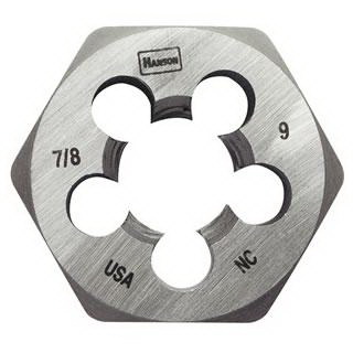 Irwin 6544 Machine Screw Die, 1/2-13 Thread, NC Thread, Right-Hand Thread, HCS - 2