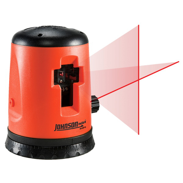 40-0912 Cross-Line Laser Level, Up to 100 ft, +/-1/4 in at 35 ft Accuracy, 2-Line, Red Laser