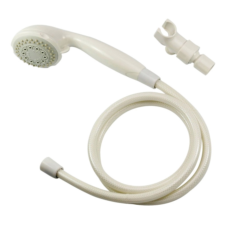 Shower Head HS00813WH , 1.75 (6.6) 80 gpm (L/MIN) psi, 1/2-14 NPT Connection, Threaded, 3-Spray Function, Chrome