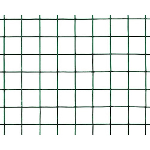 Garden Zone 22450 Garden Fence, 50 ft L, 24 in H, 3 x 2 in Mesh, 16, Steel, Green - 4
