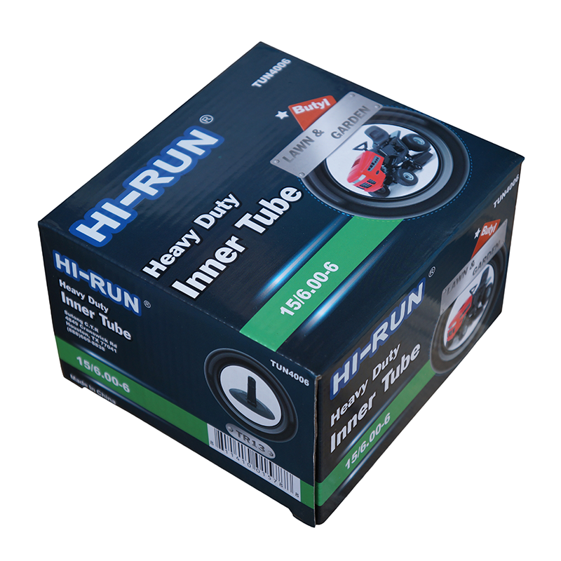 Hi-Run TUN4006 Inner Tube, 15 x 6-6 Tube, For: 15 x 6.00-6 and 15 x 6.00Nhs Tires