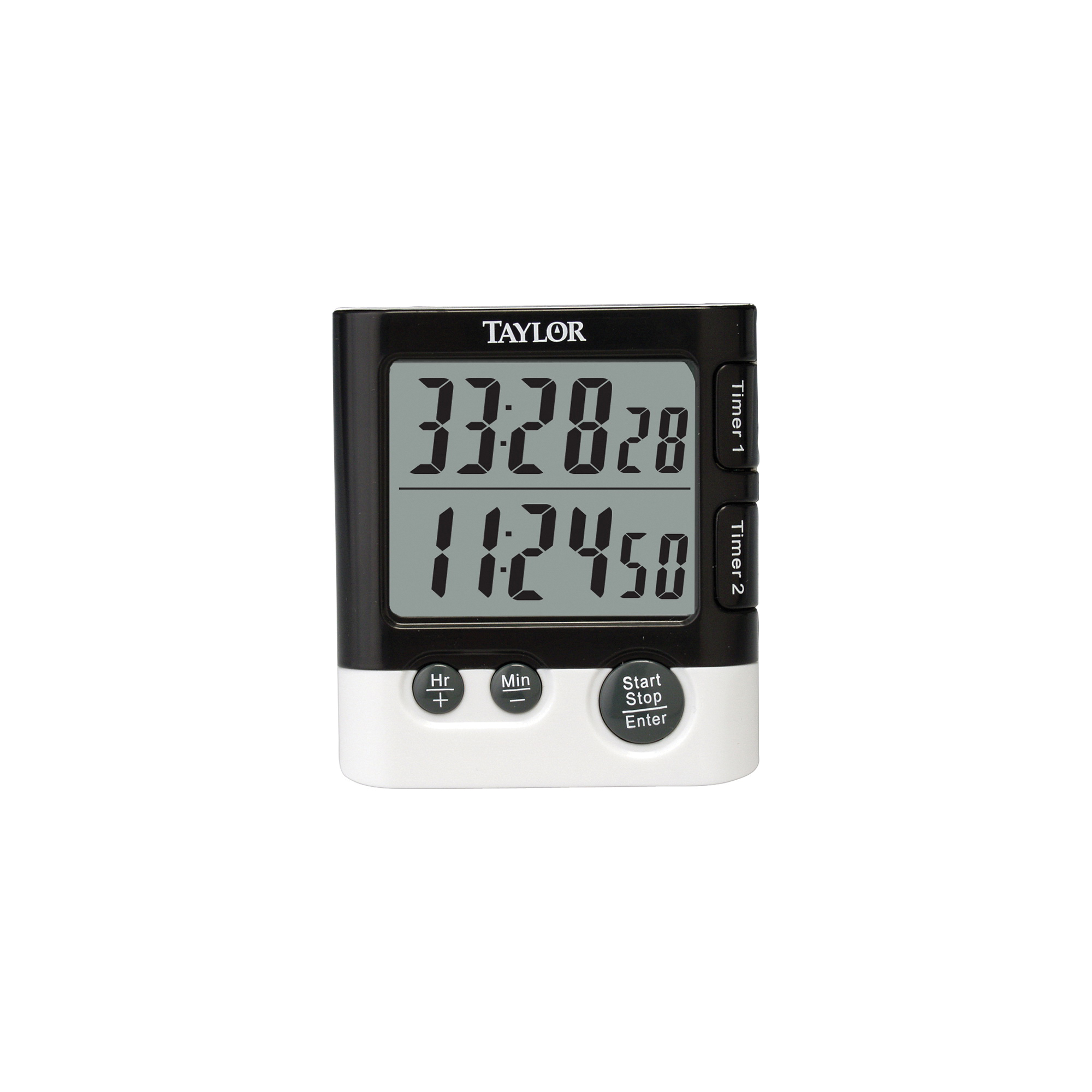 Taylor 5828 Timer/Clock, Digital, LCD Display, 23 hr 59 m
