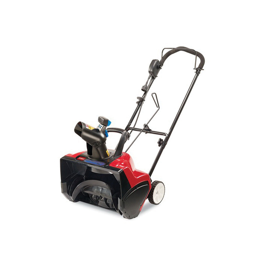 Toro Power Curve 1800 Series 38381 Snow Blower, Plastic, 15 A, 18 in W Cleaning, 30 ft Throw