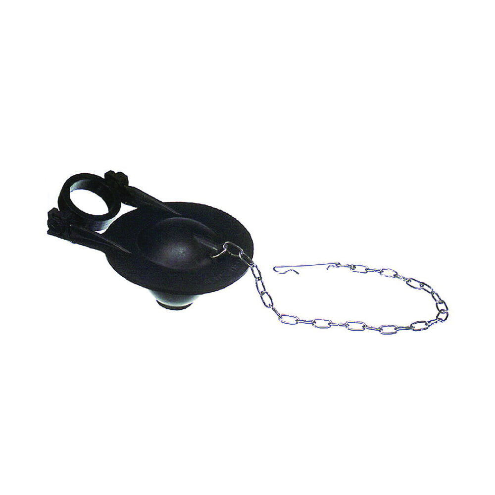80808 Toilet Tank Flapper, Rubber, For: Adapter