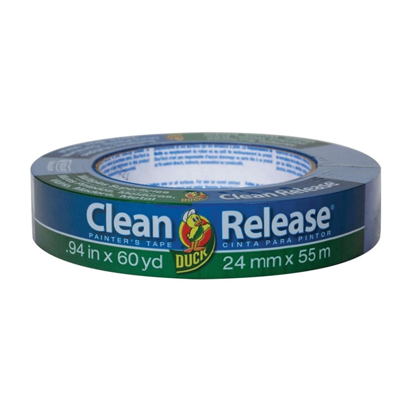 Clean Release 240193 Painter's Tape, 60 yd L, 0.94 in W, Blue