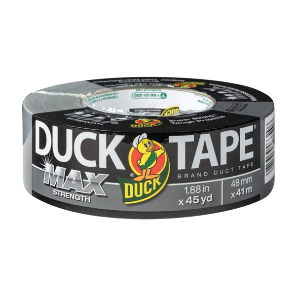 240201 Duct Tape, 45 yd L, 1.88 in W, Silver