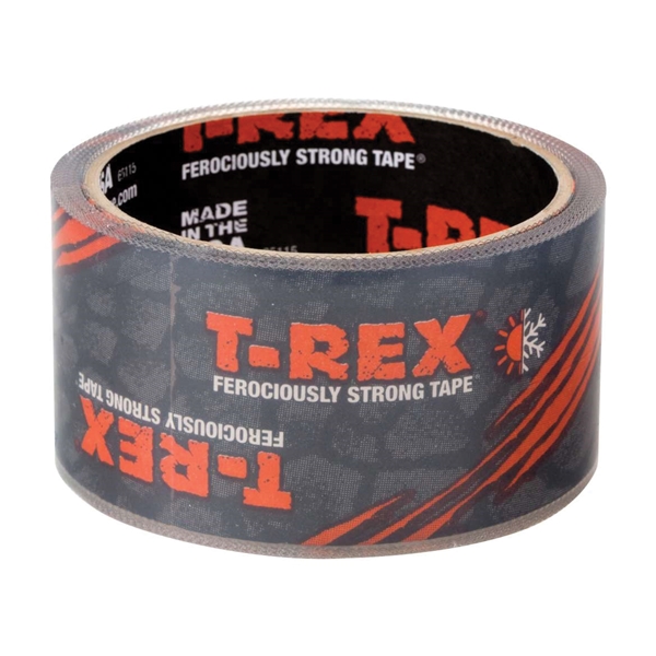 T-Rex 241535 Repair Tape, 9 yd L, 1.88 in W, Clear - 2