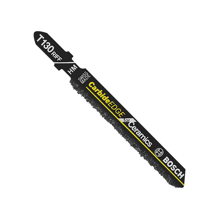 T130RF1 Jig Saw Blade, 0.31 in W, 3-1/4 in L, 30 TPI, Carbide Cutting Edge