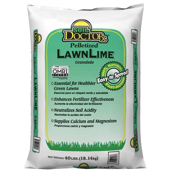 54050860 Pelletized Lawn Lime, 40 lb Bag