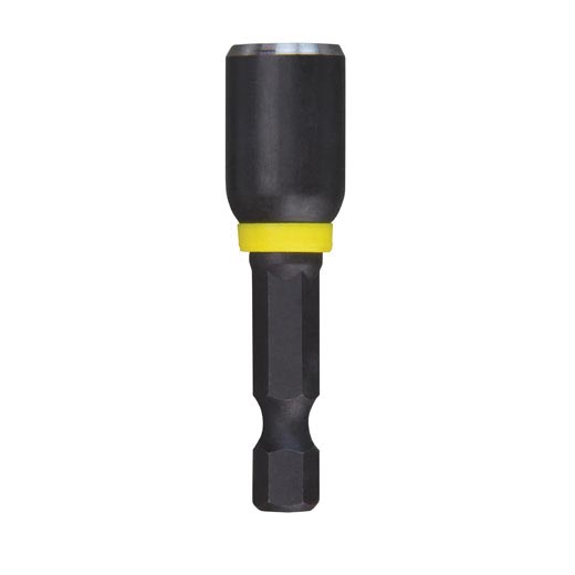 49-66-4505 Nut Driver, 3/8 in Drive, 1-7/8 in OAL, 1/4 in L Shank, Magnetic