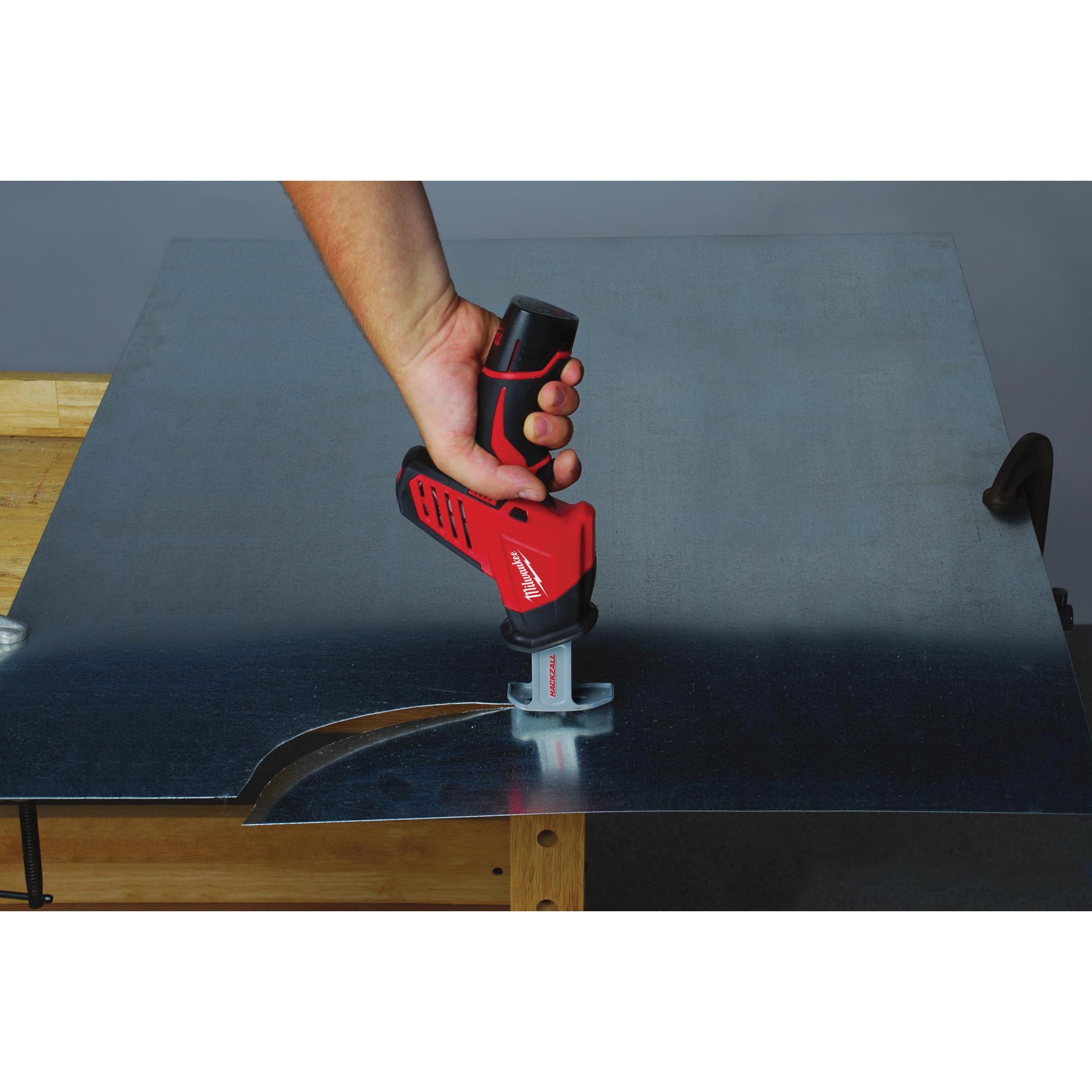 Reciprocating Saw Blade, Milwaukee, 3-1/2 in L, 10 TPI, HSS Cutting Edge - 2
