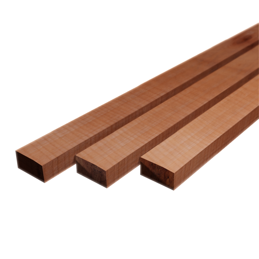 1 in x 2 in x 16 ft Redwood CON-COM.S-GRN.FJ-S4S Fascia, 16 ft L, 2 in W, 1 in T