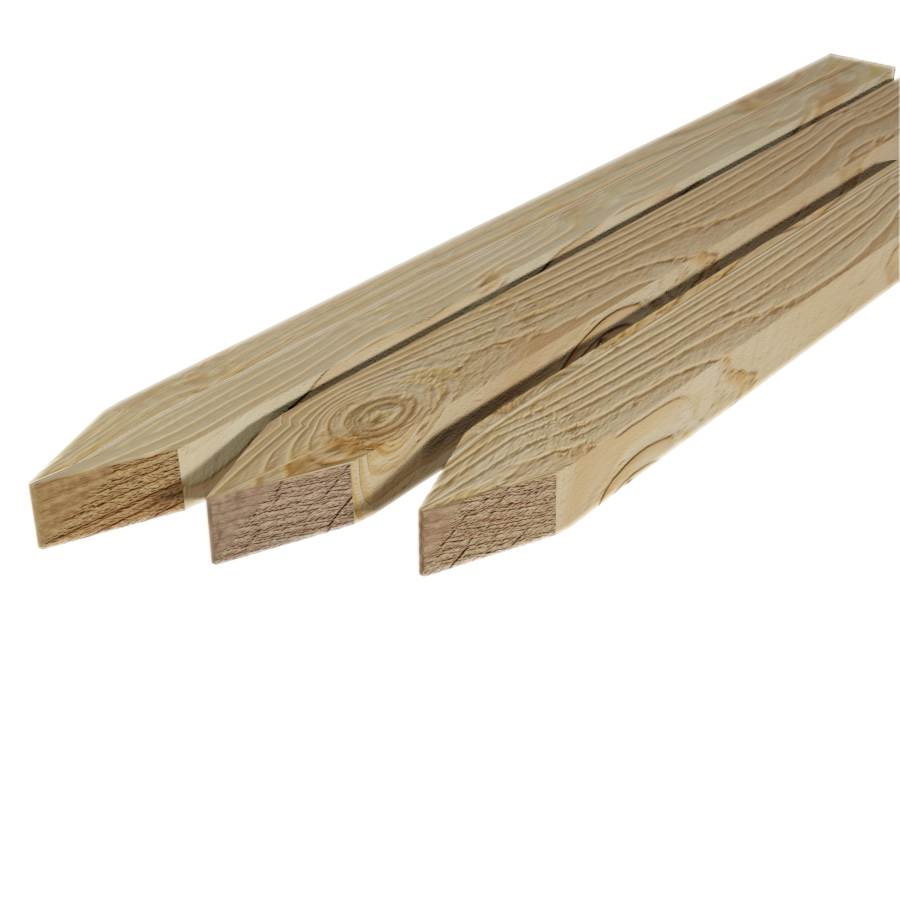 Wood Products 01x02x24i.DF.STAKE.S-GRN.S4S