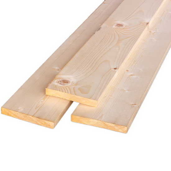 1 x 6 x 16 Southern Pine D&BTR.KD.105 Siding Boards, 16 ft L Nominal, 6 in W Nominal, 1 in Thick Nominal