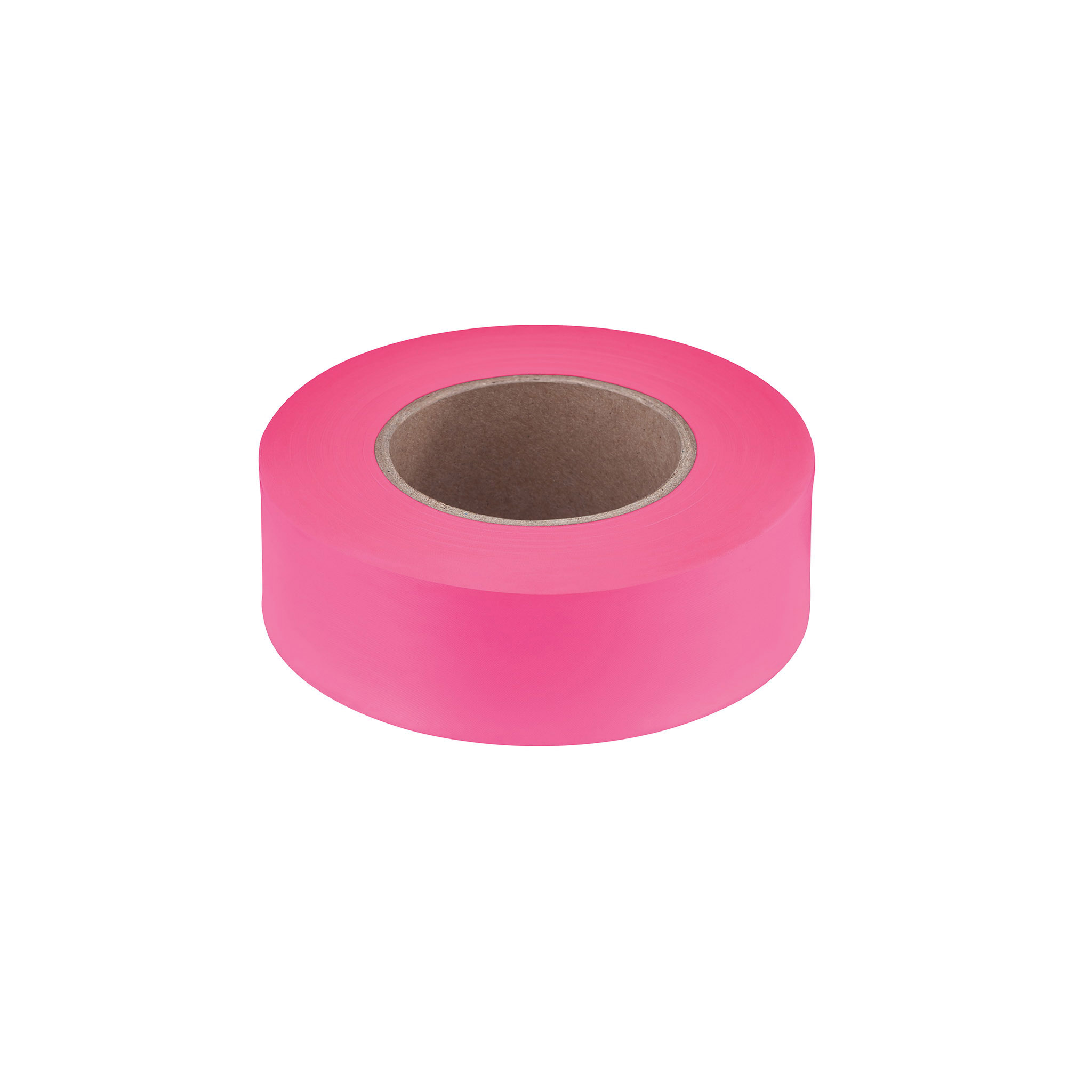 77-003 Flagging Tape, 200 ft L, 1 in W, Pink, Plastic