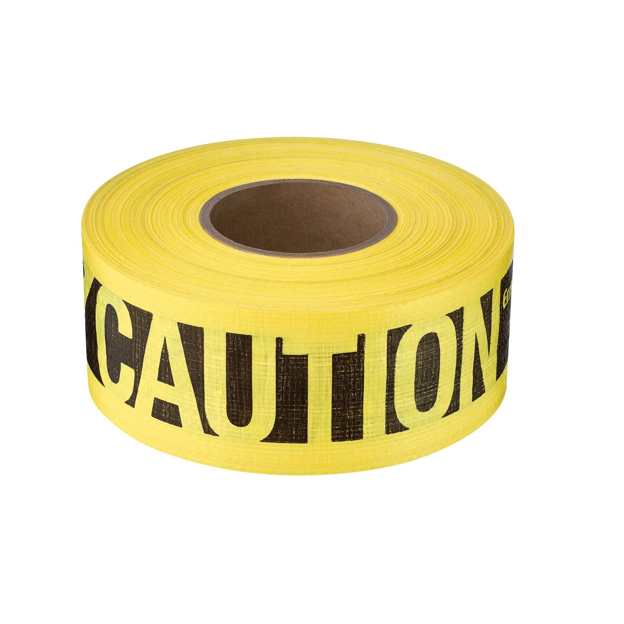 76-0600 Barricade Tape, 500 ft L, 3 in W, Yellow