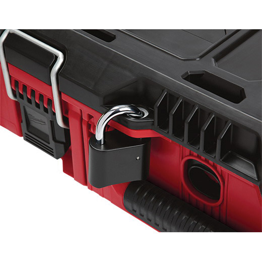 Milwaukee 48-22-8424 Tool Box, 75 lb, Plastic, Red, 22.1 in L x 16.1 in W x 6.6 in H Outside - 4