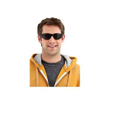 3M 90835-00000B Safety Eyewear, Scratch-Resistant Lens, Polycarbonate Lens, Wraparound Frame, Plastic Frame, Gray Frame