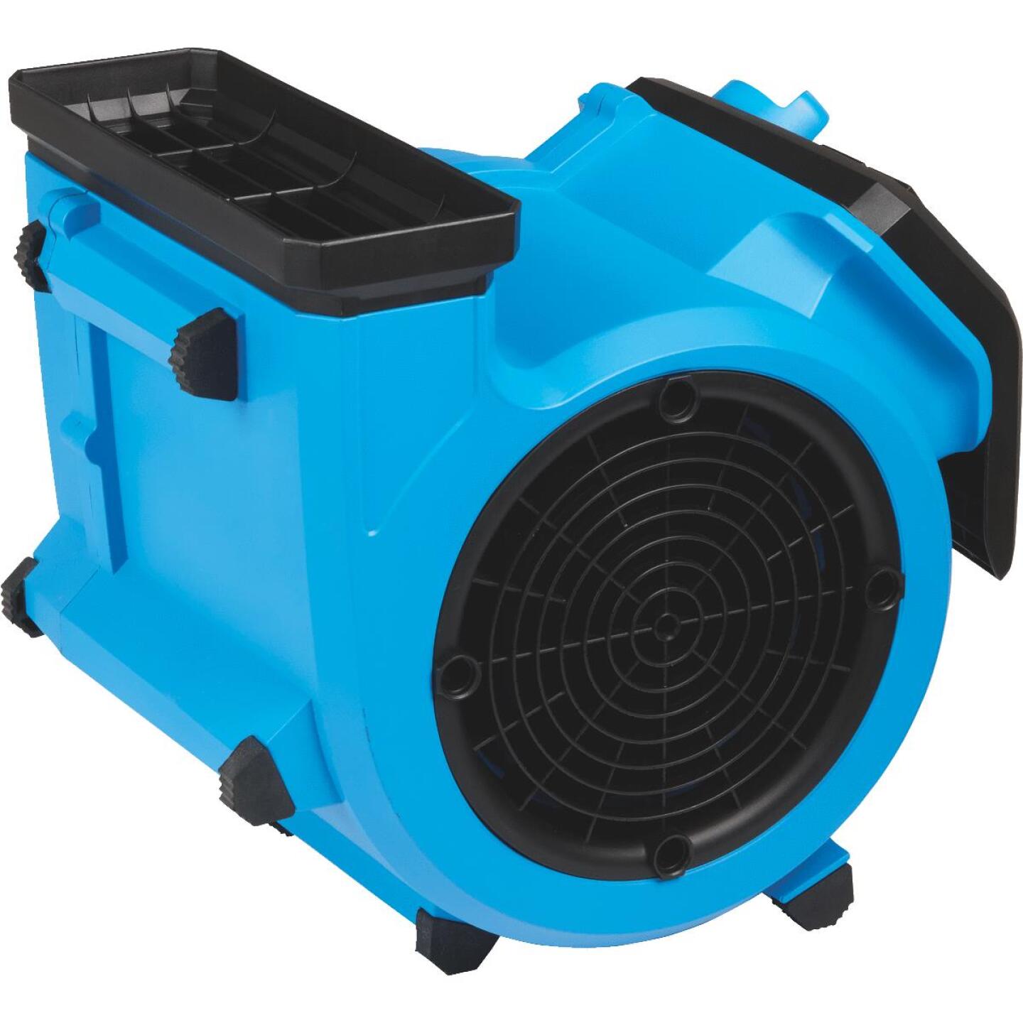 Channellock AM201 2001 Air Mover Blower Fan, 1.3 A, 120 V, 3-Speed, 550 cfm Air, Plastic, Blue