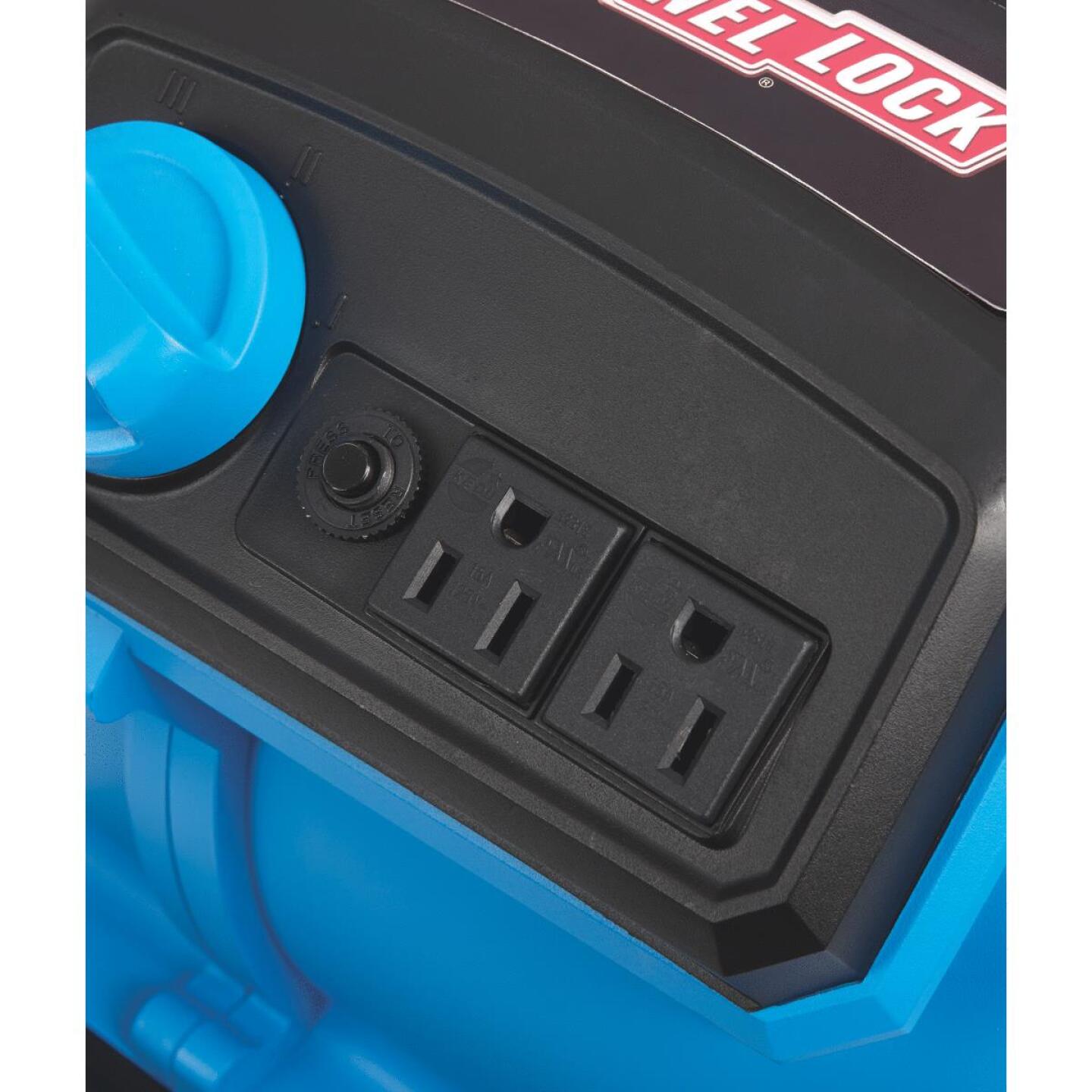 Channellock AM201 2001 Air Mover Blower Fan, 1.3 A, 120 V, 3-Speed, 550 cfm Air, Plastic, Blue