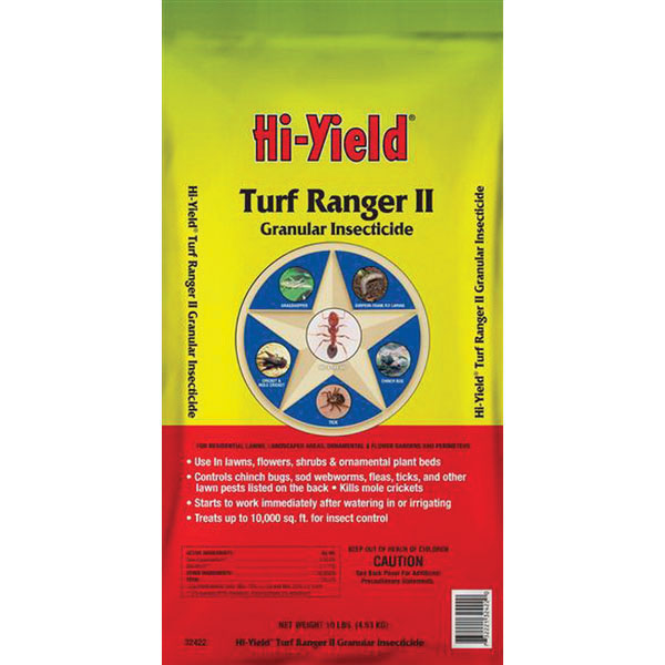 Hi-Yield Turf Ranger II 32422 Insecticide, Granular, 10 lb Case