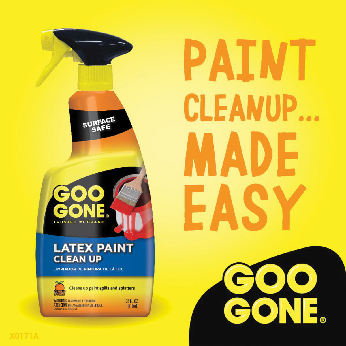 Goo Gone 2179 Latex Paint Clean Up, Gel, Citrus, Clear, 14 oz - 3