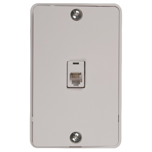 RCA TP251WHR Phone Wall-Mount, 1 -Gang, White
