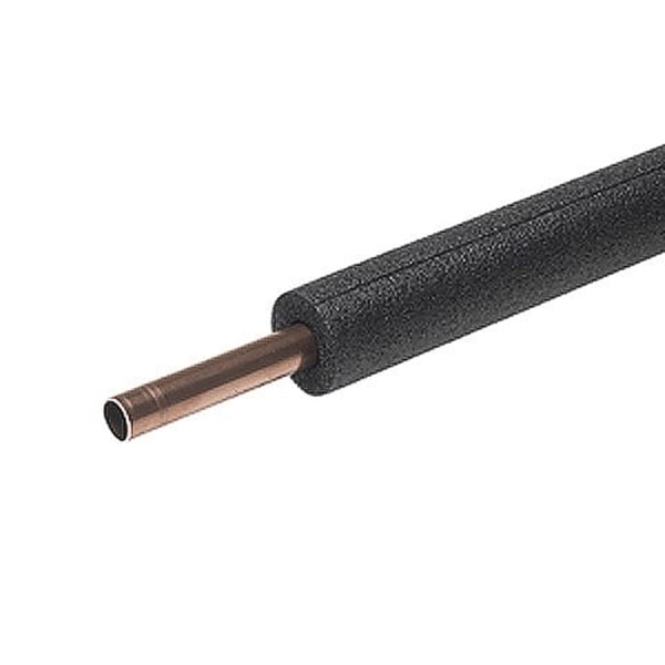 Frost King S11XB/6 Tubular Pipe Insulation, 7/8 in ID Dia, 6 ft L, Polyethylene, Brown, 1/2, 3/4 in Pipe