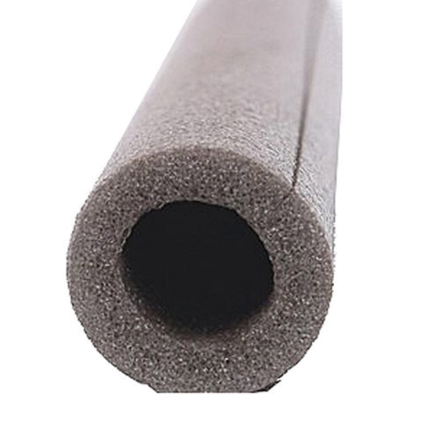 Frost King S11XB/6 Tubular Pipe Insulation, 7/8 in ID Dia, 6 ft L, Polyethylene, Brown, 1/2, 3/4 in Pipe