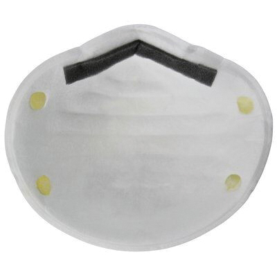 3M 8210 Particulate Respirator, Standard Mask, White - 3