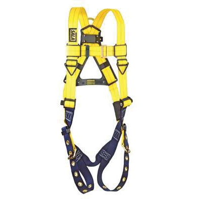 3M DBI-SALA Delta Series 1102000 Vest Harness, Universal, 420 lb, Yellow - 3