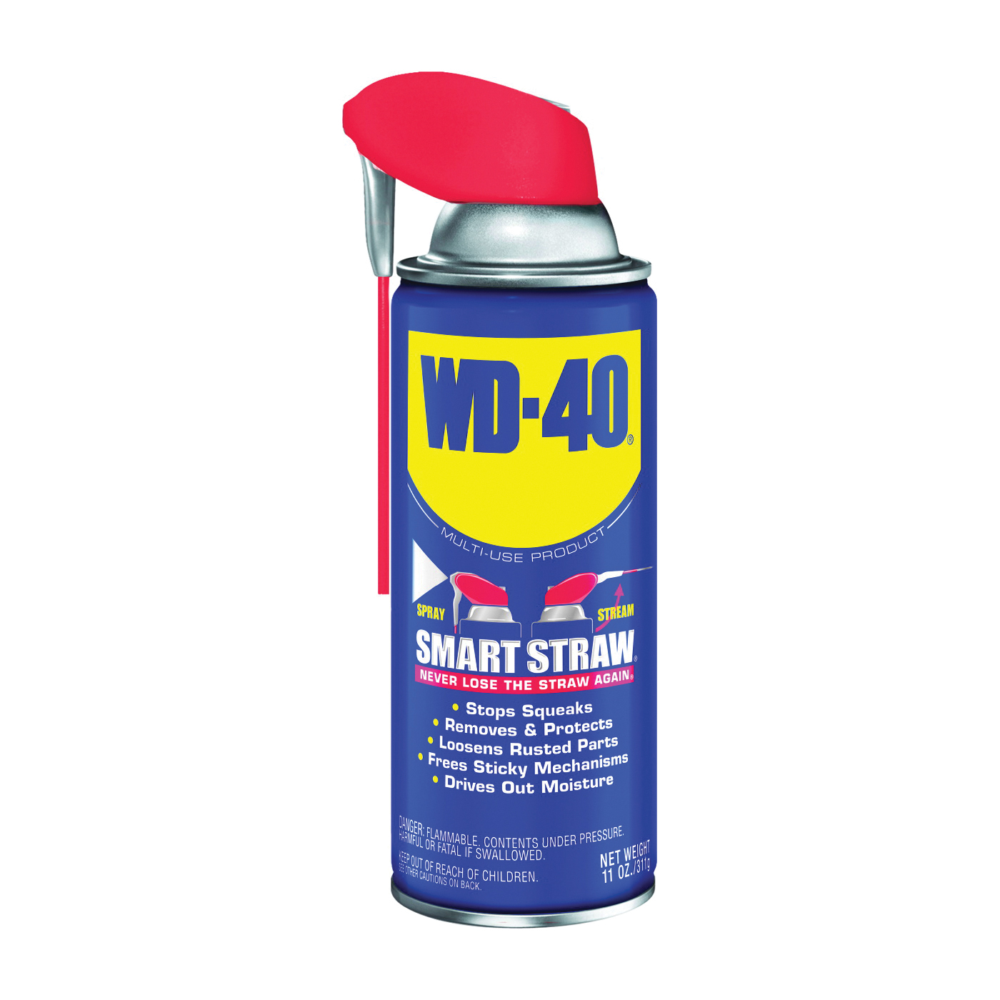 SMART STRAW 490040 Lubricant, 11 oz, Aerosol Can, Liquid