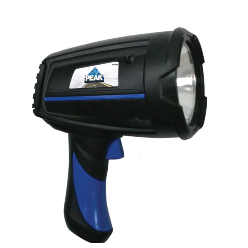 Peak PKC01MB Spot Light, 200 mA, 6 V, Halogen Lamp, 345 Lumens, Black Fixture
