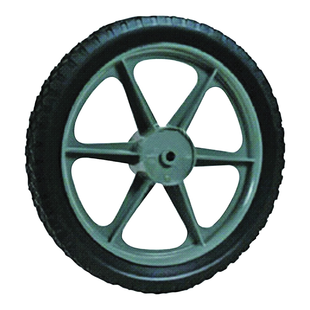 1475-P Tread Wheel, Butyl Rubber/Plastic, For: High Wheel Lawn Mowers