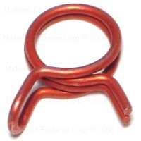Midwest Fastener 70222 Hose Clamp, 1/2 in Hose