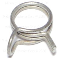 Midwest Fastener 70221 Hose Clamp, 3/8 in Hose