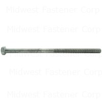 53499 Hex Bolt, 5/8-11 Thread, 12 in OAL, Galvanized, Coarse Thread