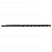 Midwest Fastener 11989 Drill Bit, 3/16 in Dia, 4-1/2 in OAL - 1