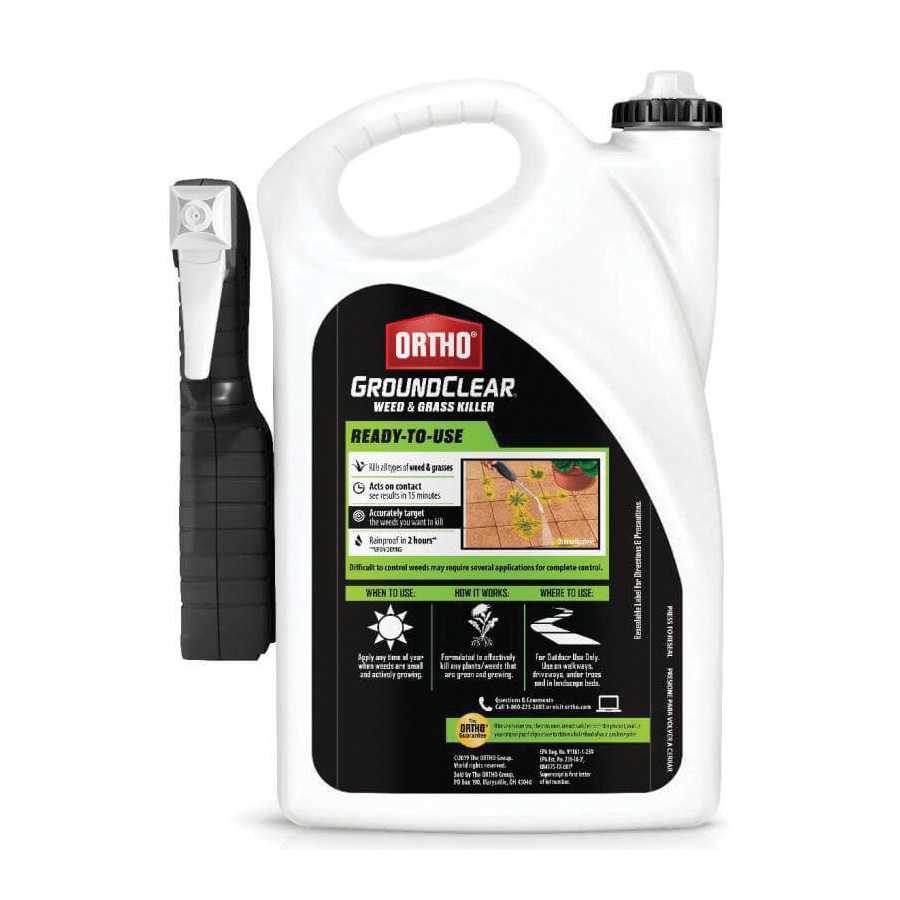 Ortho GROUNDCLEAR 4613905 Weed and Grass Killer, Liquid, Spray Application, 1 gal Bottle
