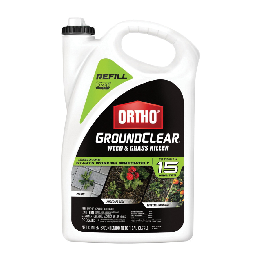 Ortho 4613504 Weed and Grass Killer, Liquid, Refill Application, 1 gal Jug - 1