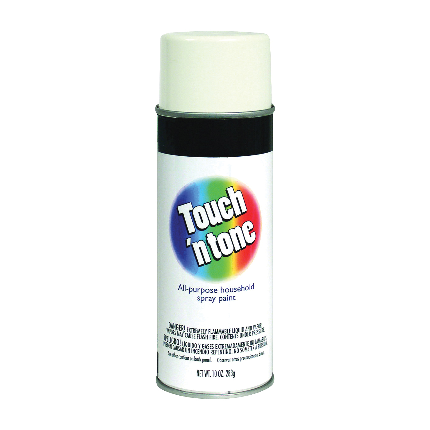 55274830 Spray Paint, Gloss, White, 10 oz, Aerosol Can