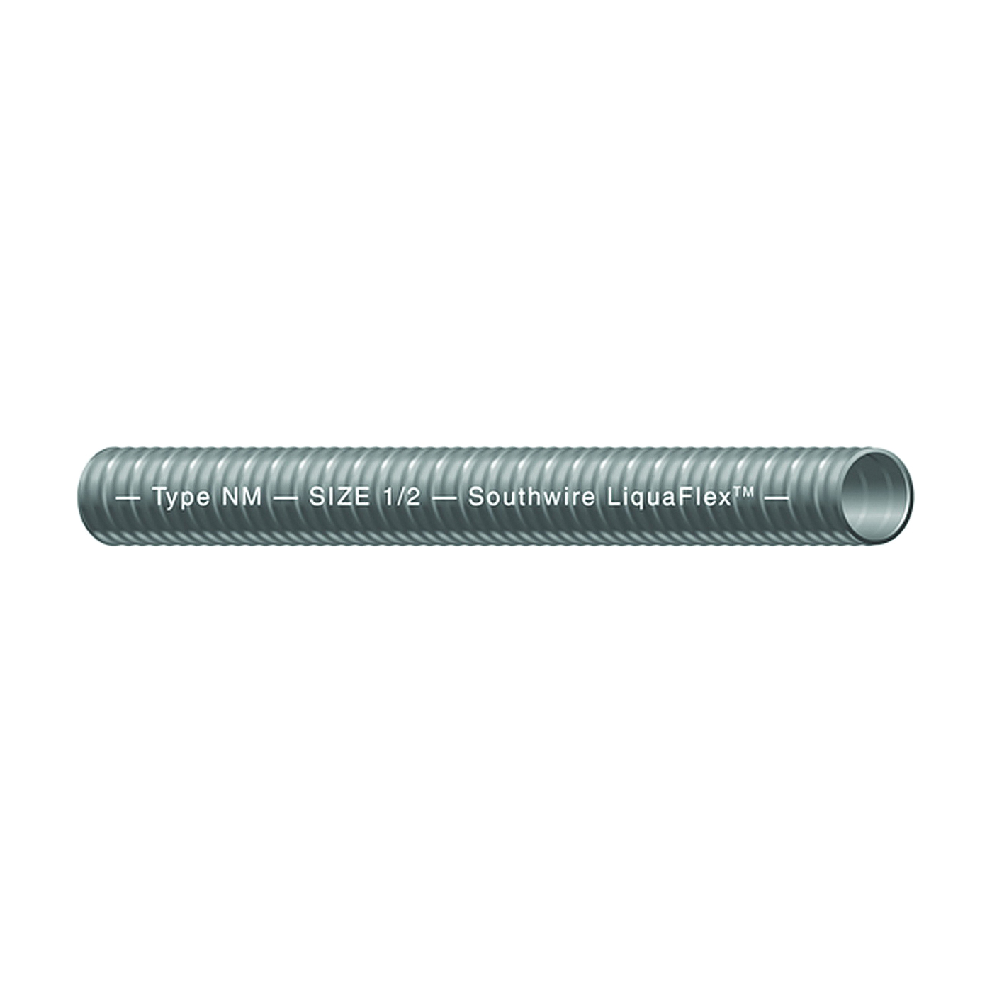 Ultratite 55094221 Flexible Conduit, 1/2 in, 25 ft L, PVC