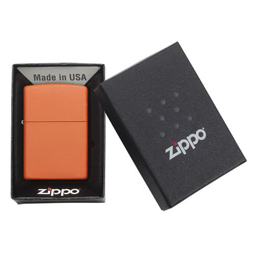 Zippo Classic 231-000156 Lighter, Refillable: Yes, Orange - 5
