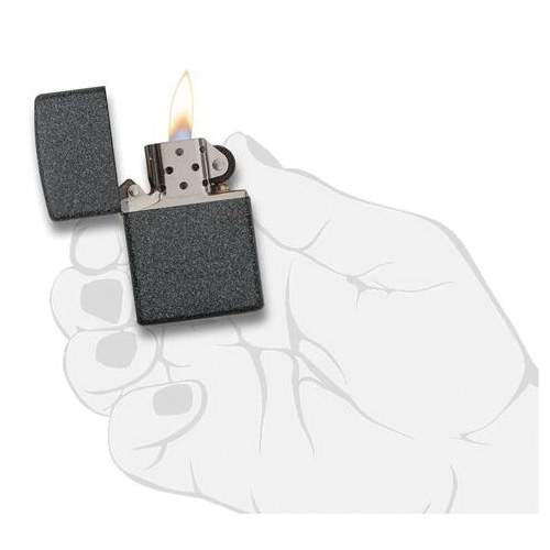 Zippo Classic 211-000031 Lighter, Refillable: Yes, Iron Stone - 3