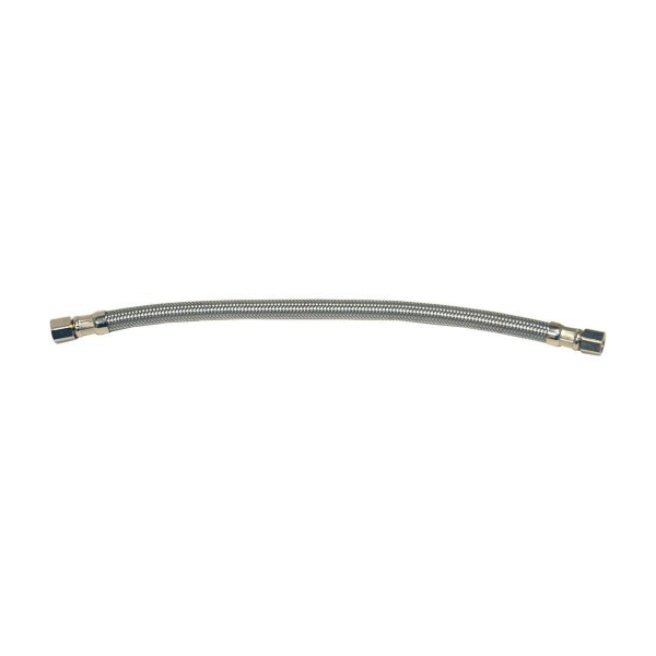 59734A Ice Maker Supply Line Hose, Flexible, 1/4 in Inlet, Compression Inlet, 1/4 in Outlet, Compression Outlet